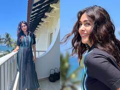 Mrunal Thakur : ‘மேகமோ அவள் மாய பூ திரள்..’ சூரிய வெளிச்சத்தில் பளபளக்கும் மிருணாள்!