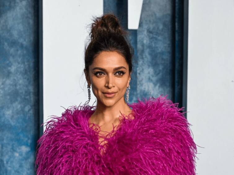 Deepika Padukone Shines In Pink Feather Dress At Vanity Fair After-Party