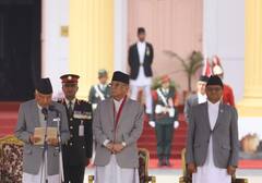 राम चंद्र पौडेल ने ली नेपाल के राष्ट्रपति के रूप में शपथ, प्रधानमंत्री पुष्प कमल दहल 'प्रचंड' समेत ये हस्तियां रहीं मौजूद