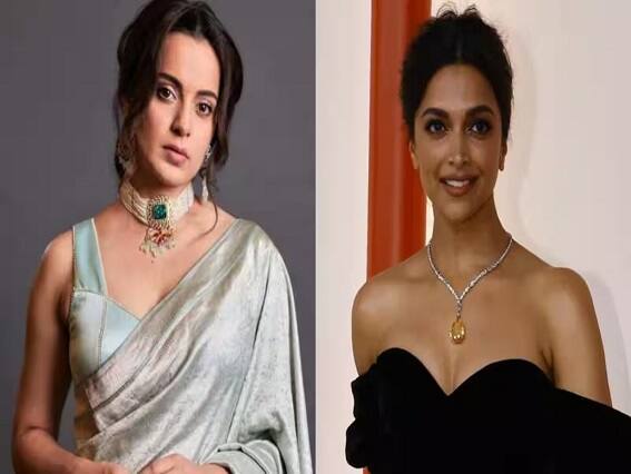 Oscars 2023: Kangana Ranaut praises Deepika Padukone in a first, calls her 'beautiful' Deepika Padukone At Oscar 2023: ઓસ્કાર એવોર્ડમાં પહોંચેલી દિપીકા પાદુકોણ પર કંગના રનૌતે આપ્યું આવું રિએક્શન, મિનિટોમાં વાયરલ થયું ટ્વિટ