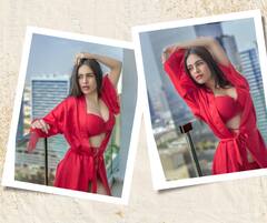 Neha Malik : लाल छडी मैदान खडी... भोजपुरी अभिनेत्री नेहा मलिकचा हॉट बिकिनी लूक व्हायरल