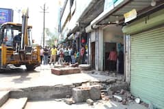 Photo : छत्रपती संभाजीनगरमधील 75 अनधिकृत बांधकामे जमीनदोस्त; महापालिकेची कारवाई