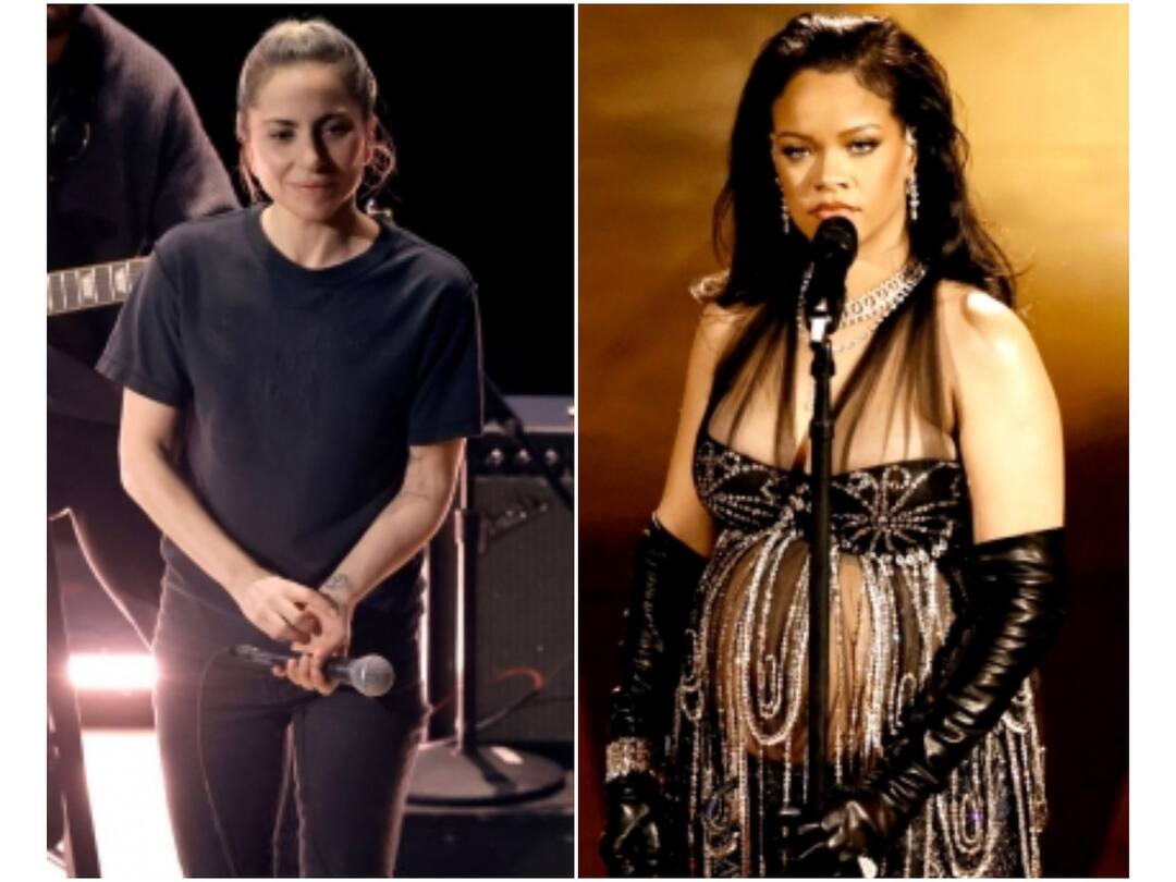 Oscars 2023: Lady Gaga Surprises All With No Make-Up Look On Stage, Rihanna Enthralls With Her Live Singing Oscars 2023: Lady Gaga Surprises All With No Make-Up Look On Stage, Rihanna Enthralls With Her Live Singing