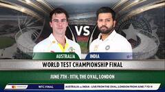 'வா வா எதையும் சந்திப்போம்..'உலக டெஸ்ட் சாம்பியன்ஷிப் இறுதிப் போட்டியில் அடி எடுத்து வைத்த இந்தியா!