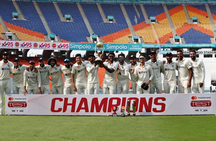IND vs AUS, 4th Test: India won series 2-1 against Australia qualified for WTC 2023 Day 5 Narendra Modi Stadium IND vs AUS, 4th Test: ભારતે ઓસ્ટ્રેલિયાને ટેસ્ટ શ્રેણીમાં 2-1થી હરાવ્યું, સતત ચોથી વખત બોર્ડર-ગાવસ્કર ટ્રોફી જીતી