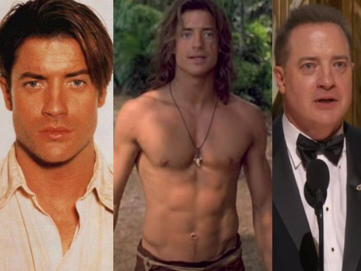 Oscar Awards 2023 Brendan Fraser is in tears as he wins best actor Oscar award Oscar Awards 2023: The Whale படத்தில் நடித்ததற்காக ஆஸ்கர் விருது... யார் இந்த பிரண்டன் பிரேசர்?