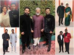 Oscars 2023 - RRR Team Photos : ఆస్కార్స్‌లో 'ఆర్ఆర్ఆర్' టీమ్ - భారతీయ సంస్కృతి కనిపించేలా...