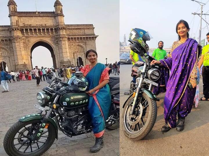 Ramila Latpate Motorcyclist: रमिला लटपटे का कहना है कि वो इस यात्रा के ज़रिए राज्य के विशिष्ट उत्पादों और पेशकशों को उजागर करके महाराष्ट्र की संस्कृति को बढ़ावा देने की योजना बना रही हैं.