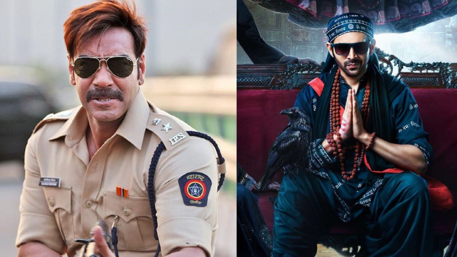 Ajay Devgn’s Singham Again To Clash With Kartik Aaryan’s Bhool ...