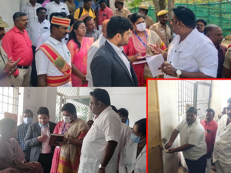 Two rooms in Anbujothi Ashram were sealed by Child Welfare Commission member Anand TNN விழுப்புரம் : அன்புஜோதி ஆசிரமத்திலுள்ள இரு அறைகளுக்கு சீல்