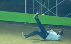 WATCH: Man's Epic Fielding Fail In Tennis Ball Cricket Match Leaves Netizens In Splits