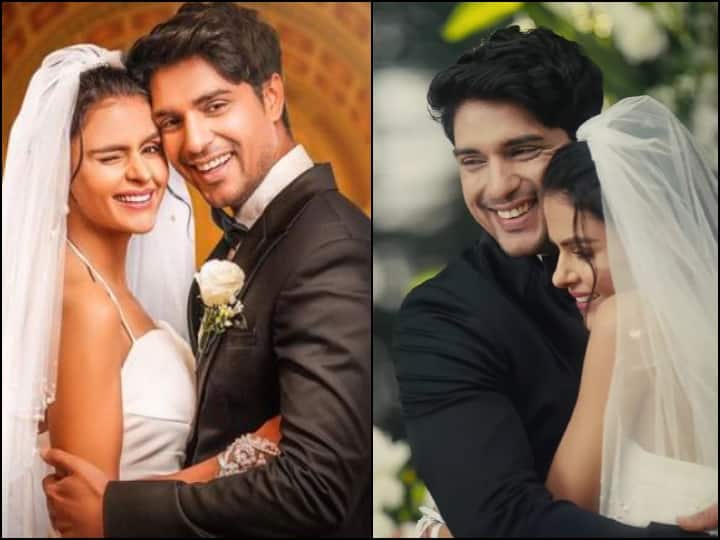 Ankit Gupta Priyanka Chahar Choudhary became groom and bride as they shoot for their music video Kuch Itne Haseen फैंस की तमन्ना हुई पूरी!!! Ankit Gupta और Priyanka Chahar Choudhary बने दूल्हा-दुल्हन, वेडिंग वीडियो देख खुशी से झूमे लोग