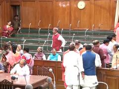 सदन में बीजेपी और सत्तापक्ष में नोकझोंक, तेजस्वी का इस्तीफा मांगा, BJP विधायक पर माइक तोड़ने का आरोप