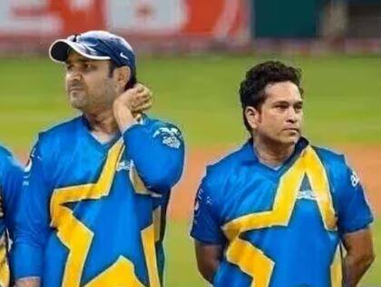 ਸਹਿਵਾਗ ਨੇ ਸ਼ੋਅ 'ਵਾਟ ਦ ਡਕ' 'ਚ ਇਸ ਗੱਲ ਦਾ ਖੁਲਾਸਾ ਕੀਤਾ। ਸਚਿਨ ਨਾਲ ਪਹਿਲੀ ਮੁਲਾਕਾਤ ਬਾਰੇ ਗੱਲ ਕਰਦੇ ਹੋਏ ਉਨ੍ਹਾਂ ਨੇ ਕਿਹਾ, ''ਜਦੋਂ ਮੈਂ 1992 ਦੇ ਵਿਸ਼ਵ ਕੱਪ ਤੋਂ ਕ੍ਰਿਕਟ ਦੇਖਣਾ ਸ਼ੁਰੂ ਕੀਤਾ ਸੀ ਤਾਂ ਮੈਂ ਟੀਵੀ 'ਤੇ ਸਚਿਨ ਤੇਂਦੁਲਕਰ ਨੂੰ ਦੇਖਣ ਦੀ ਨਕਲ ਕਰਦਾ ਸੀ।