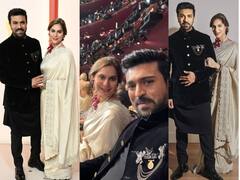 Ram Charan : மனைவி மற்றும் ஆர் ஆர் ஆர் குடும்பத்தினருடன் ஆஸ்கர் நிகழ்ச்சியில் கலந்து கொண்ட ராம்சரண்!