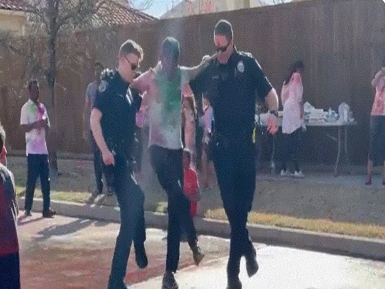 US Cops Dance To RRR Electrifying Naatu Naatu Song Video Goes Viral WATCH US Cops Dance To RRR's Electrifying Naatu Naatu Song, Video Goes Viral: WATCH