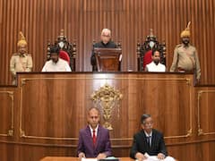 AP Budget Sessions 2023-24: ఏపీ బడ్జెట్ సమావేశాలు, ఉభయ సభలనుద్దేశించి గవర్నర్ ప్రసంగం