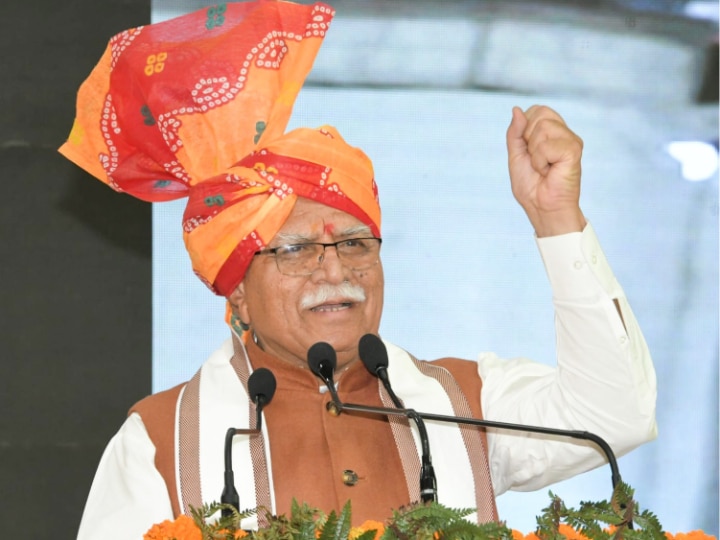 Haryana Cm Manohar Lal Reached The Rss Program Organized In Panipat Samalkha | Haryana Politics: संघ की शरण में हरियाणा के सीएम मनोहर लाल खट्टर, विधानसभा चुनावों में तीसरी बार जीत के