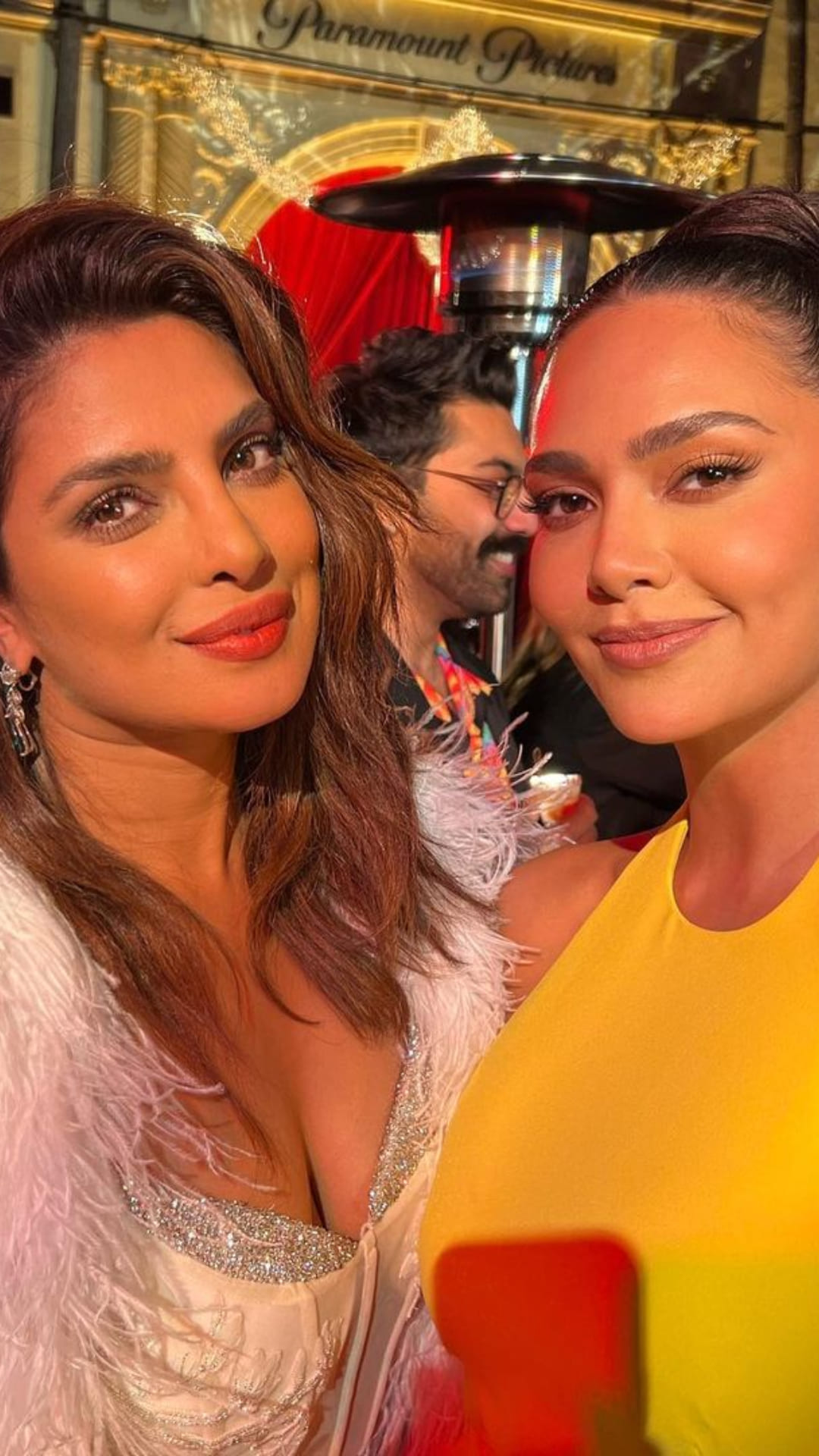 Esha Gupta Sizzles In A Yellow Dress