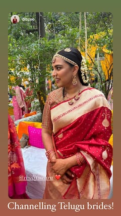 Swara Bhaskar Channels Telugu Bride, Dances At Mehndi Function | SEE PICS
