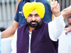 भोपाल में कांग्रेस पर बरसे पंजाब के सीएम भगवंत मान, कहा- दफ्तर पर हमारे विधायक बिकाऊ का बोर्ड लगा लें