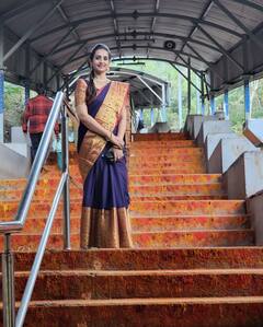 Actress Laya Tirumala visit: మెట్లదారిలో వెళ్లి శ్రీవారిని దర్శించుకున్న లయ