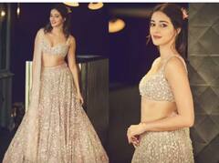 Annaya Panday Pics: ਅਲਾਨਾ ਦੇ ਸੰਗੀਤ 'ਚ ਗੁਲਾਬੀ ਲਹਿੰਗਾ ਪਾ ਕੇ ਅਨਨਿਆ ਪਾਂਡੇ ਲੱਗ ਰਹੀ ਬੇਹੱਦ ਖੂਬਸੂਰਤ