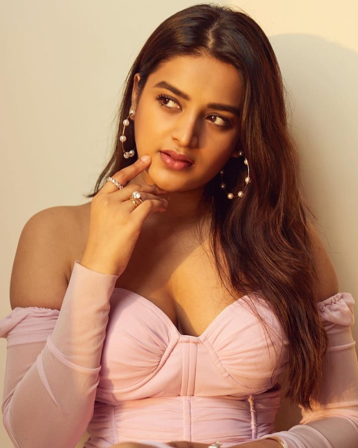 ప్రస్తుతం ఈ ఫోటోలు నెట్టింట్లో వైరల్ అవుతున్నాయి. Photo Credit: Nidhhi Agerwal /Instagram