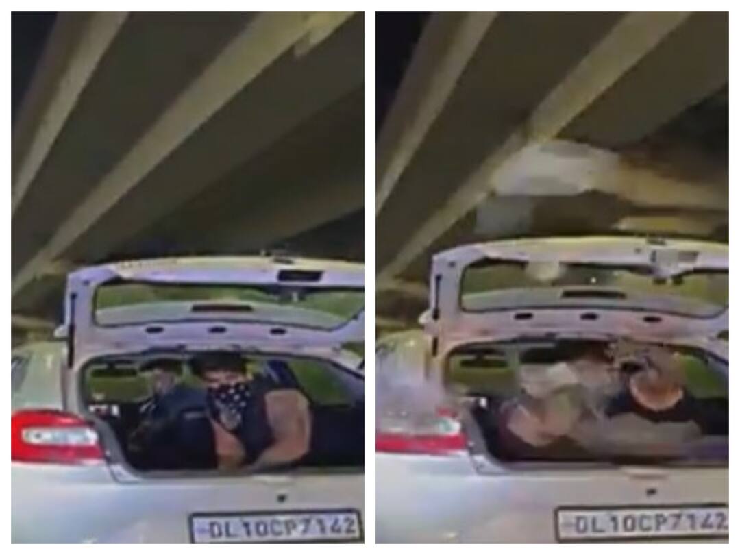 Youtuber two arrested for throwing currency notes from moving car in haryana viral video Watch Video : சாலையில் அள்ளி வீசப்பட்ட ரூபாய் நோட்டுகள்... வெப் சீரியசை மிஞ்சும் நிஜ காட்சி... வைரலாகும் வீடியோ...!