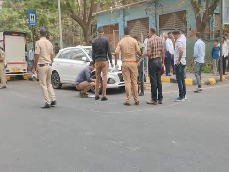 Navi Mumbai Crime News : Navi Mumbai shook;  Construction worker shot dead in broad daylight in Nerul