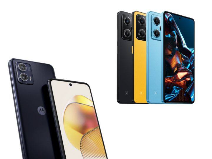 Poco X5 5G vs Moto G73 5G Check Comparison between two 5G smartphones Poco X5 5G vs Moto G73 5G : दोनों में से किस स्मार्टफोन को चुनने में है फायदा?