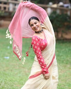 Shraddha Arya Poses In Lovely Sarees. See Pics