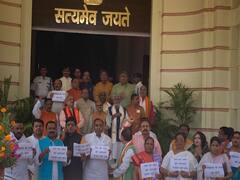 कांग्रेस नेता अजीत शर्मा ने प्रदर्शन कर रहे बीजेपी विधायकों को मनाया, नेता प्रतिपक्ष ने लगाया गंभीर आरोप