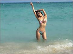 Mouni Roy Bikini Photos : బీచ్‌లో మౌనీ రాయ్ బికినీ విందు