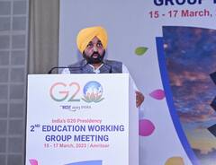 Punjab News: G-20 ਸੰਮੇਲਨ 'ਚ ਸ਼ਾਮਲ ਹੋਏ ਮੁੱਖ ਮੰਤਰੀ ਭਗਵੰਤ ਮਾਨ