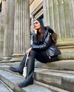 Manushi Chhillar Shares Vacay Pics From Glasgow; Check Out