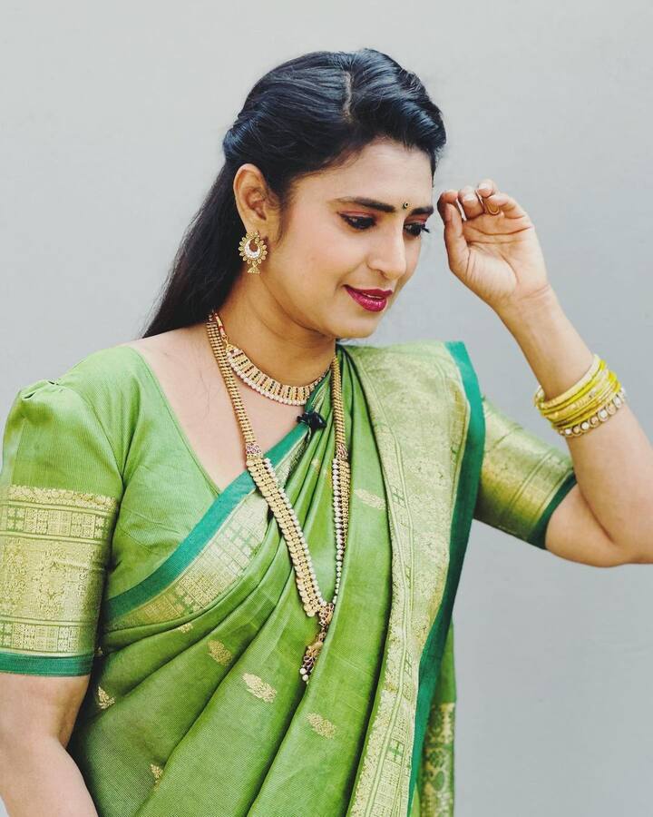 'గృహలక్ష్మి' సీరియల్ తులసి(కస్తూరి) (Image Credit: Kasthuri/Instagram)