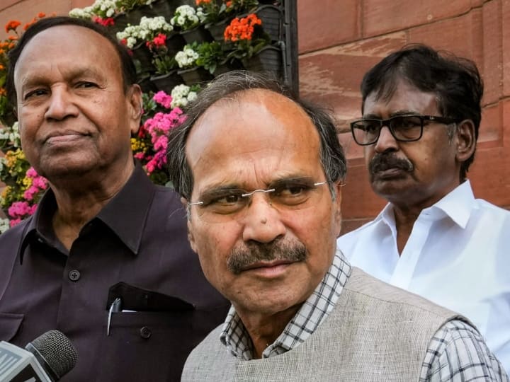Adhir Ranjan Chowdhury Suspended From Lok Sabha For 'Misconduct', Faces Privilege Committee Probe Congress MP Adhir Ranjan Chowdhury Faces Suspension For 'Misconduct' In Lok Sabha