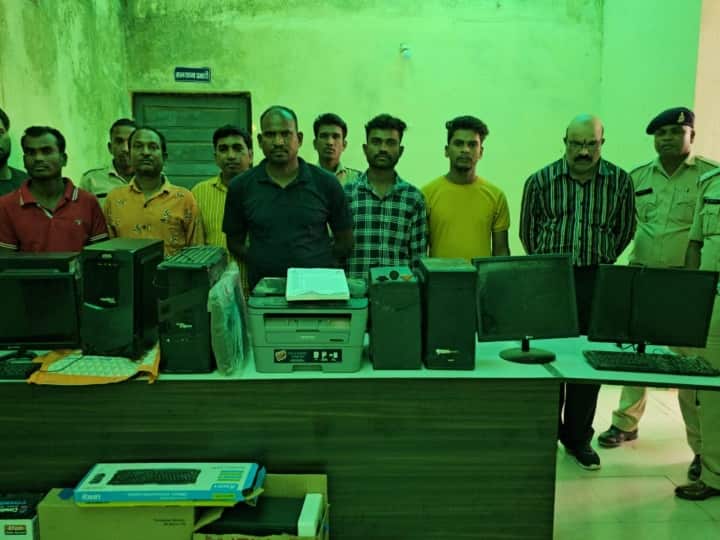 Bastar police arrested 9 accused exposing gang cheated unemployed youth of Bastar promising jobs