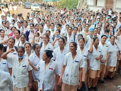 संपाचा फटका! छत्रपती संभाजीनगरच्या घाटी रुग्णालयातील नियोजित 15 शस्त्रक्रिया रद्द, पाहा फोटो