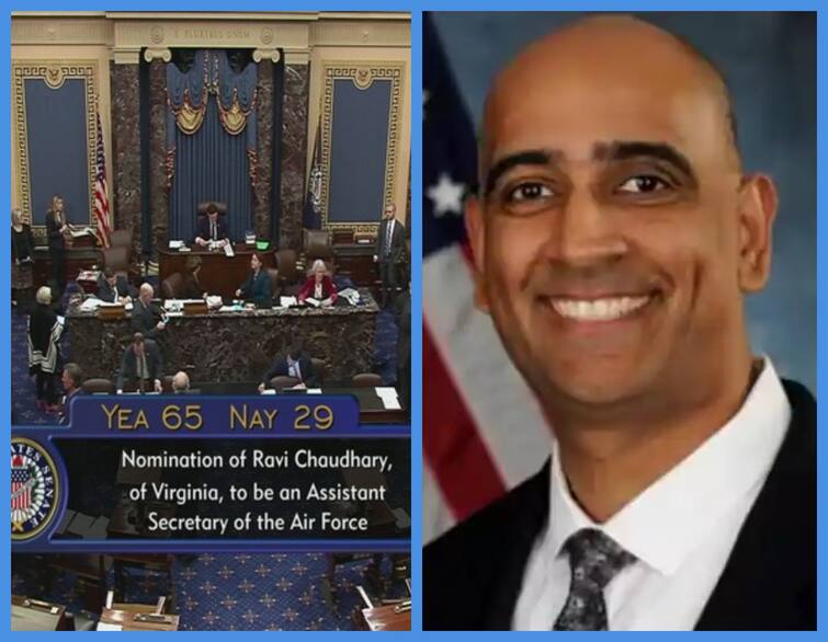 US Senate confirms Indian origin Ravi Chaudhary as Assistant Secretary of Air Force who he is Ravi Chaudhary: அமெரிக்க விமானப் படையின் உதவிச் செயலாளராக முதல்முறையாக இந்திய வம்சாவளி நியமனம்: யார் இவர்?