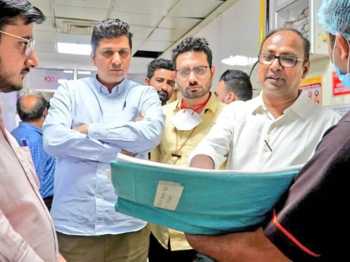 Health Minister Saurabh Bharadwaj Inspected GTB Hospital Jag Pravesh Chandra Hospital Aruna Asaf Ali Govt Hospital ANN Delhi: दिल्ली के तीन बड़े अस्पतालों में अचनाक पहुंचे स्वास्थ्य मंत्री सौरभ भारद्वाज, मचा हड़कंप, डॉक्टरों के छूटे पसीने