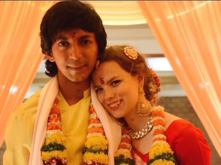 Anshuman Jha, Sierra Winters Married A Second Time As Per Mithila Customs; See Pics Anshuman Jha Marries Sierra Winters A Second Time As Per Mithila Customs; See Pics