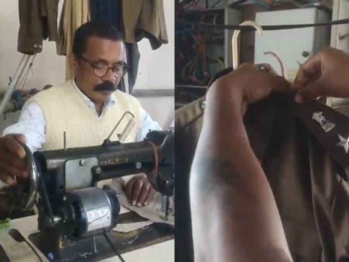 Jharkhand Naxalite Ram Podo Lohra Life works for stitching police uniforms in police line of Ranchi ann Jharkhand: कभी पुलिस को देखना भी पसंद नहीं करता था ये नक्सली, अब उसी की वर्दी सिलकर गुजार रहे जिंदगी