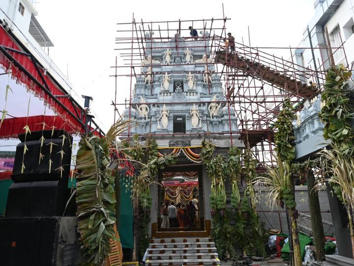 TTD's Padmavathy Thayaar Temple in Chennai - Maha Kumbhabhishekam  to be  held on 17th March சென்னைக்கு வந்த  திருச்சானூர் பத்மாவதி தாயார் -  TTD  கோயிலில்  களைக்கட்டும் கும்பாபிஷேகம்
