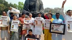 Budget Session 2023:সংসদ চত্বরে রাজ্যের নিয়োগ-দুর্নীতি নিয়ে বিক্ষোভ বঙ্গ বিজেপির