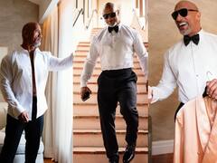 Dwayne Johnson : 'ஆஸ்கர் விழாவிற்கு இப்படித்தான் கிளம்பினேன்..’ஹாலிவுட் நடிகர் தி ராக்கின் புகைப்பட பதிவுகள்!