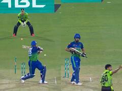 PSL में हारिस रऊफ ने बरपाया रफ्तार का कहर, वीडियो में देखें पहले 154...फिर 150km की गेंद पर बिखरे स्टंप्स