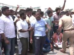 JD(S) Workers Block Bengaluru-Mysuru Highway Over Toll Levied On Motorists