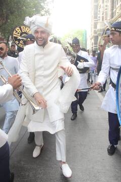 Alanna Panday wedding: बुलेट पर दुल्हन अलाना पांडे को लेने पहुंचे दूल्हे राजा मैकक्रे, शादी में नज़र आए मनीष मल्होत्रा, जैकी श्रॉफ समेत स्टार्स